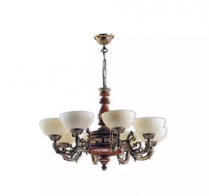 Plafondlamp Kandelaar Kroonluchter Plafonnière Lampen Bruin Klassiek