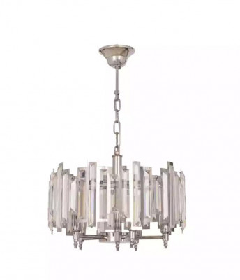 Ronde Lamp Zilveren Plafondlamp Verlichting Lamp 50x65cm