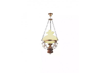 Plafondlamp Lamp Plafondlamp Kroonluchter Kandelaar Kristal Beige Barok