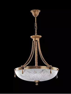Lamp Plafondlamp Kandelaar Kroonluchter Glas Grijs Goud