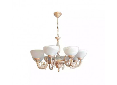 Kroonluchter Plafondlamp Kroonluchter Plafondlamp Lampen Glas Beige Kunst