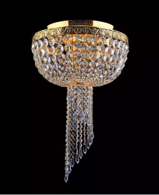 Luster plafondlamp Luxe Gouden kroonluchter Plafondlamp Kristal Kunst