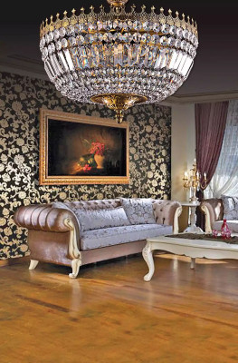 Verlichting Plafondlamp Luxe Gouden Kroonluchter Plafondlamp Luchter Kristal Art