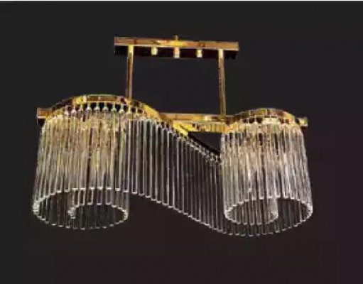 Kroonluchter Plafondlamp Luxe Goud Plafondlamp Luster Glas Modern