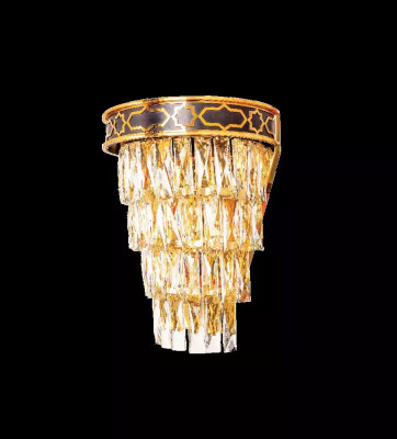 Wandlampen Wandlamp Wandlamp Kroonluchter Wandlampen Kristal Goud