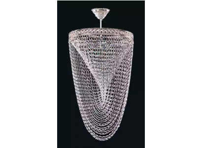 Kroonluchter Plafondlamp Luxe Zilveren Plafondlamp Kroonluchter Kristal