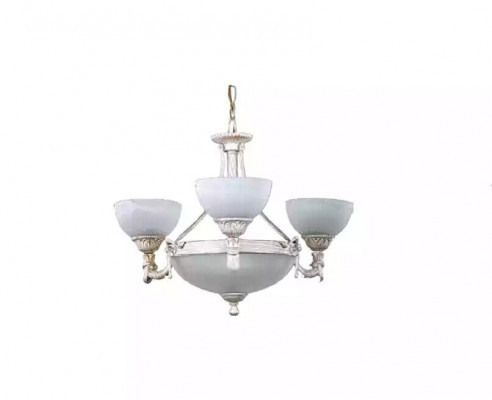 Kroonluchter Plafondlamp Luster Moderne Plafondlamp Wit Glas Lampen