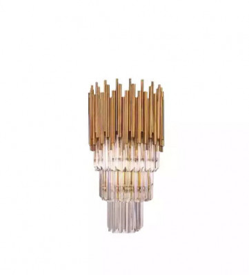 Kroonluchter gouden hanglamp kristal kroonluchter lamp armatuur nieuw woonkamer.