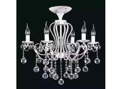 Luster Kristal Plafondlamp Kroonluchter Plafonnière Lampen Wit