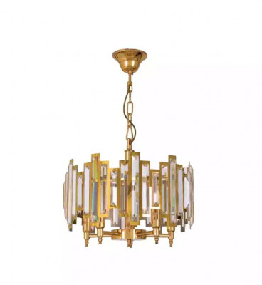 Kroonluchter Luster Hanglamp Hanglampen Luxe Gouden Lampen Verlichting