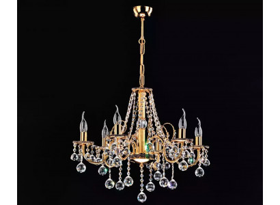 Gouden kroonluchter Kristallen kroonluchter Hanglamp Plafondlamp