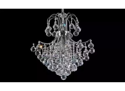 Lüster Art Luxus Plafondlamp Kroonluchter Hanglampen Zilver