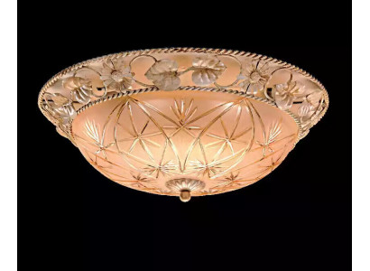 Kroonluchter Plafondlamp Luster Plafondlamp Lampen Glas Goud Rond