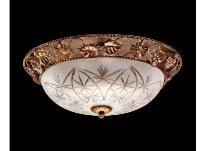 Hanglamp Kroonluchter Plafondlamp Lampen Glas Goud Art