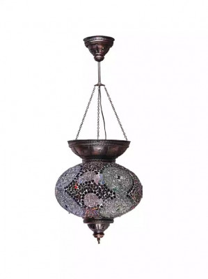Kroonluchter lampen plafondlamp kroonluchter plafondlamp glas zilver nieuw