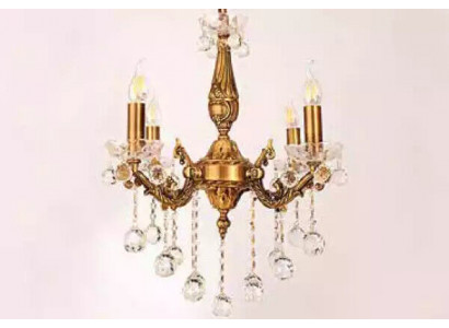 Kroonluchter Plafondlamp Luxe Goud Hanglamp Kroonluchter Kristal Kunst