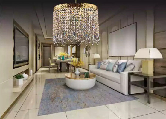 Plafondlamp kroonluchter Goud Plafondlamp Kandelaar Kristallen lamp