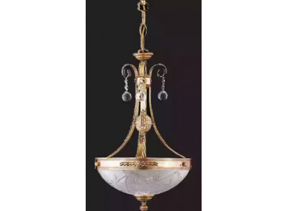 Lamp Plafondlamp Kroonluchter Plafondlamp Kandelaar Glas Goud Grijs