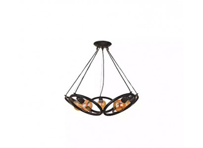 Plafondlamp Een chique lamp voor de woon- of slaapkamer, nieuw zwart