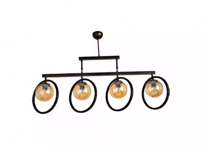 Plafondlamp in luxe stijl Een blikvanger voor de woonkamer.