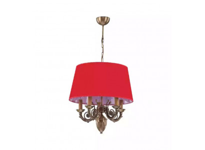 Kroonluchter Klassieke Verlichting Lampen Lamp Goud 50x80 Rood