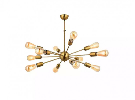 Plafondlamp stijlvolle woonkamer gemaakt van glanzende materialen armatuur lampen