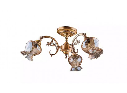 Plafondlamp Plafonnière Bloemenkroonluchter Kroonluchter Lamp Glas