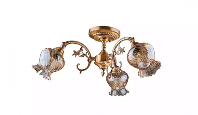 Kroonluchter plafondlamp luchter plafondlamp lampen glas goud kunst