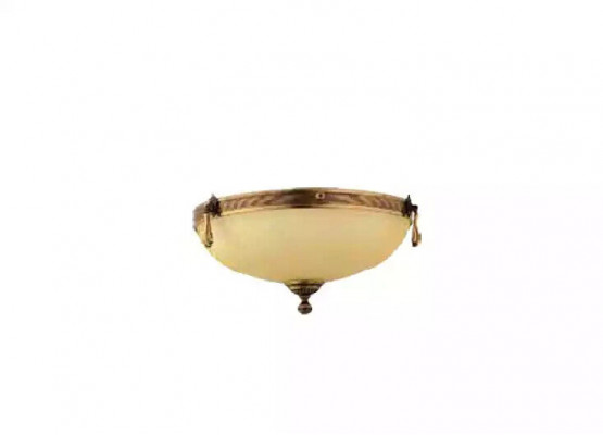 Luchter plafondlamp lamp plafondlamp kroonluchter glas beige Art