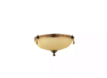 Luchter plafondlamp lamp plafondlamp kroonluchter glas beige Art