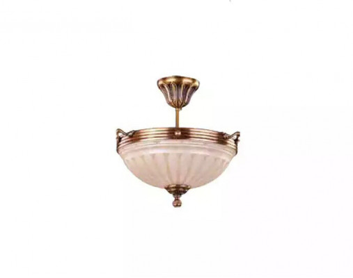 Plafondlamp Beige Plafondlamp Luster Kroonluchter Glas Kunst