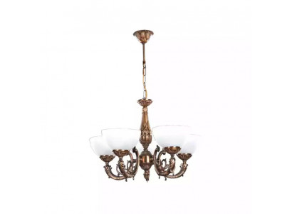 Plafondlamp Kandelaar Hanglamp Antieke Kroonluchter Lamp Glas Goud
