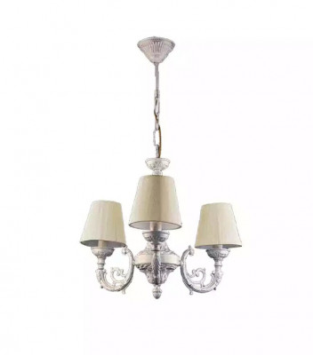 Kroonluchter Plafondlamp Luster Plafondlamp Lampen Zink Wit Kunst