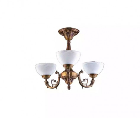 Kroonluchter plafondlamp kroonluchter antieke lamp glas goud
