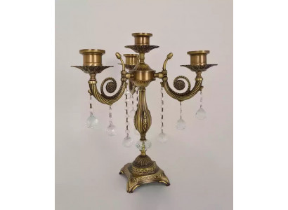 Tafellamp nachtkastlamp luxe lamp kaarsenhouder vorm tafellampen