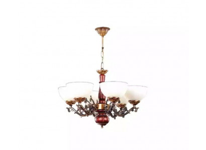 Hanglamp kroonluchter plafondlamp lampen bruin klassiek