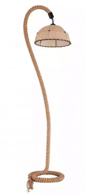 Staande lamp Staande lamp Staand Luxe Verlichting Lampen Lamp Beige Touw Nieuw