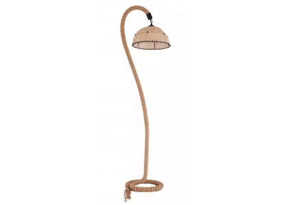 Staande lamp Staande lamp Staand Luxe Verlichting Lampen Lamp Beige Touw Nieuw