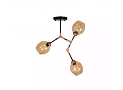 Plafond (arm) kroonluchter plafondlampen goud modern glas