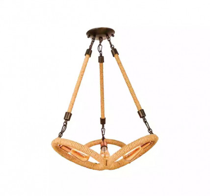 Lamp Plafondlamp Kroonluchter Kroonluchter Plafondlamp Glas Bruin Modern