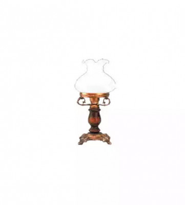 Tafellamp Tafellamp Lamp Verlichting Luxe Bruin Lampen Tafel Glas