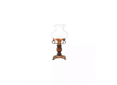 Tafellamp Tafellamp Lamp Verlichting Luxe Bruin Lampen Tafel Glas
