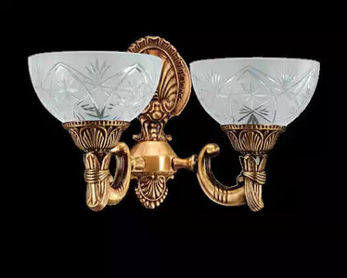 Wandlamp Wandlampen Type wandlamp kroonluchter wand lampen goud glas
