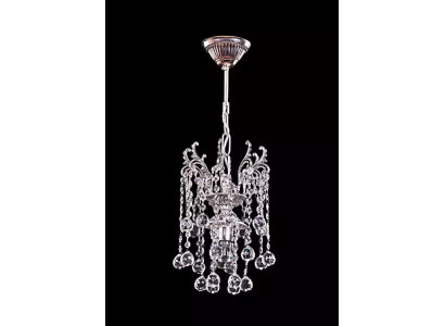 Plafondlamp Luxe Kandelaar Hanglamp Kroonluchter Zilver Kristal