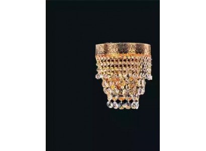 Lampen wandlamp wandlampen wandlamp kroonluchter wand kristal goud
