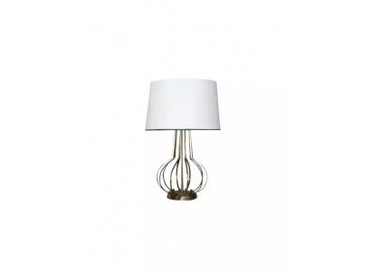 Tafellamp Tafellamp Lamp Verlichting Luxe Lampen Tafel Metaal Wit