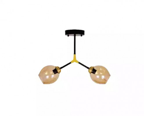 Lampen Kroonluchter Plafondlamp Luster Plafonnière Glas Goud Modern