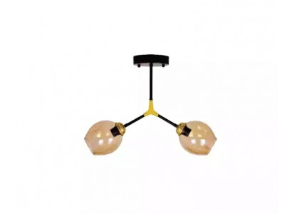 Lampen Kroonluchter Plafondlamp Luster Plafonnière Glas Goud Modern