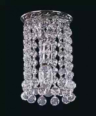 Kroonluchter Plafondverlichting Zilver Plafondlamp Luster Kristal Lamp
