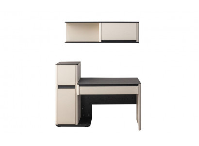 Witte Moderne Bureau Ontwerper Kinder Computerbureau Wandkast